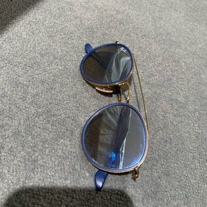Ray ban sunglasses. Style:Round Double Bridge. COLOR NOT SOLD IN STORES ANYMORE!